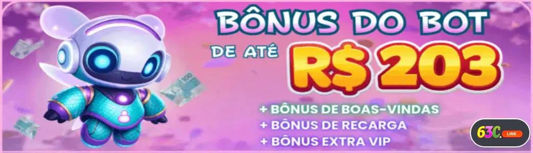 Bônus de depósito 63C cassino